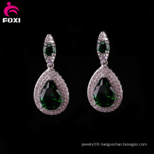 100% Factory Supplier High Quality Best Selling Elegant Sapphire Earrings